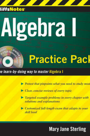 Cover of CliffsNotes Algebra I Practice Pack