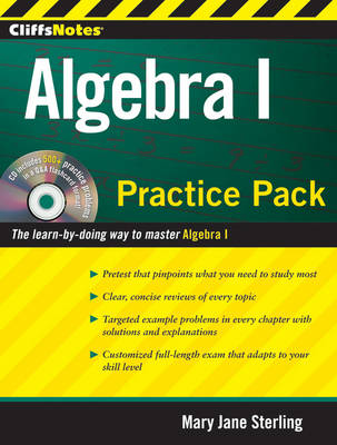 Book cover for CliffsNotes Algebra I Practice Pack