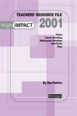 Cover of High Impact Literacy Support File 2001