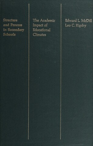 Book cover for Structure and Process in Secondary Schools