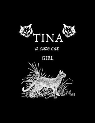 Book cover for TINA a cute cat girl