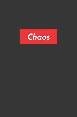 Book cover for Chaos Notebook