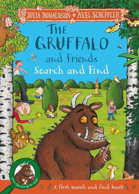 Book cover for The Gruffalo and Friends Search and Find