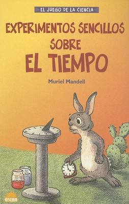 Book cover for Experimentos Sencillos Sobre el Tiempo