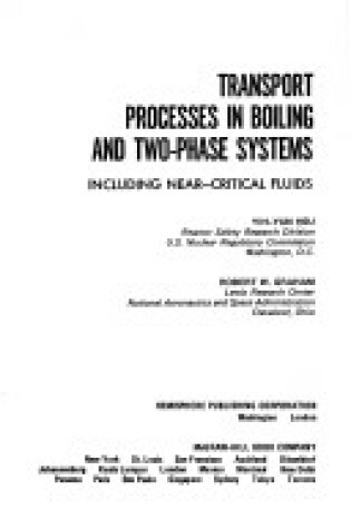 Cover of Transport Processes in Boiling and Two-phase Systems