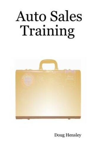 Cover of Auto Sales Training