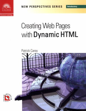 Book cover for New Perspectives on Dynamic HTML