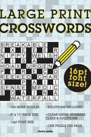 Cover of Large Print Crosswords