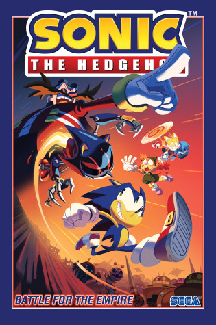Cover of Sonic The Hedgehog, Vol. 13: Battle for the Empire