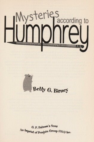 Mysteries According to Humphrey