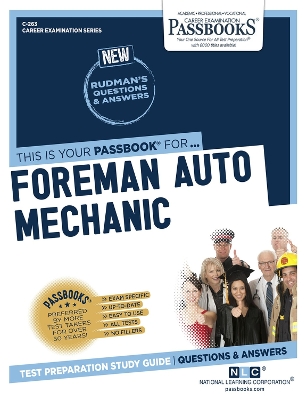 Book cover for Foreman Auto Mechanic