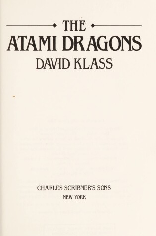 Cover of The Atami Dragons