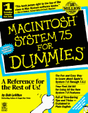 Book cover for Macintosh System 7.5 For Dummies