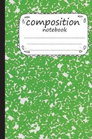Cover of Composition Notebook Design No.2 Style