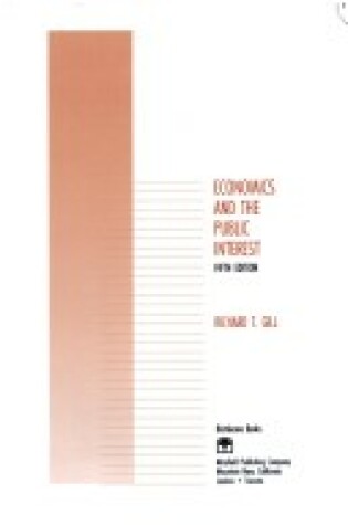 Cover of Economics and the Public Interest (Macro)