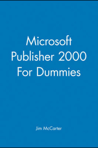 Cover of Microsoft Publisher 2000 For Dummies