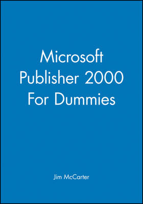 Book cover for Microsoft Publisher 2000 For Dummies