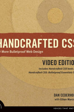 Cover of Handcrafted CSS