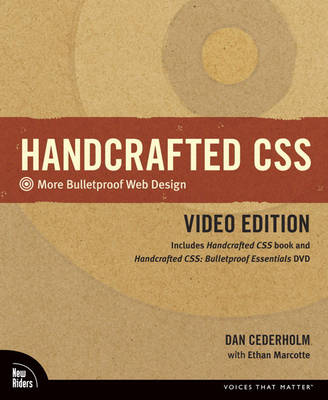 Book cover for Handcrafted CSS