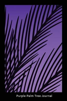 Book cover for Purple Palm Tree Journal