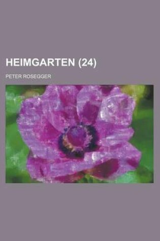 Cover of Heimgarten (24 )