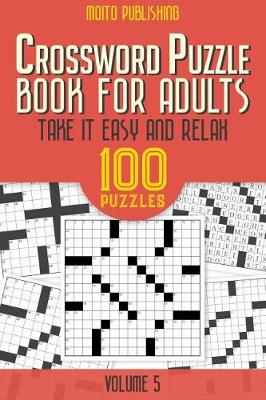 Book cover for Crossword Puzzle Book for Adults