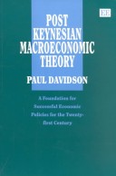 Book cover for POST KEYNESIAN MACROECONOMIC THEORY