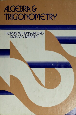 Cover of Algebra and Trigonometry