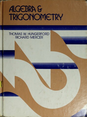 Book cover for Algebra and Trigonometry