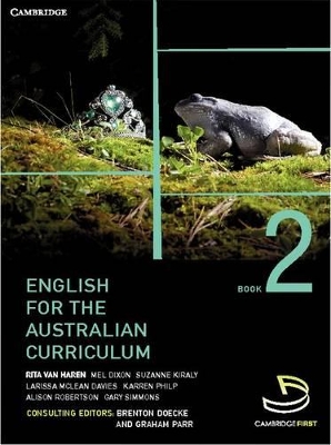 Book cover for English for the Australian Curriculum Book 2
