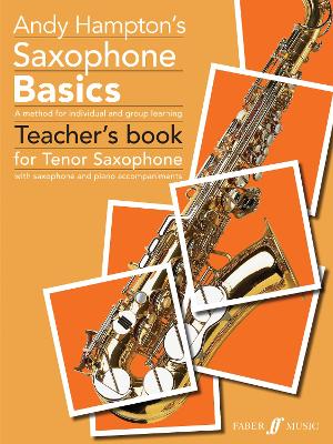 Book cover for Saxophone Basics Teacher's book (Tenor Saxophone)