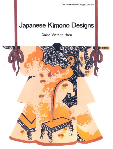 Book cover for Japanese Kimono Designs
