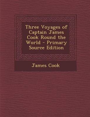 Book cover for Three Voyages of Captain James Cook Round the World