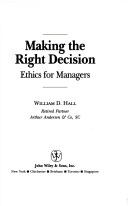 Book cover for Making the Right Decision