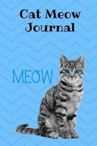 Cover of Cat Meow Journal, Wide Ruled