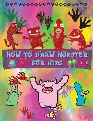 Book cover for How to Draw Monsters for Kids