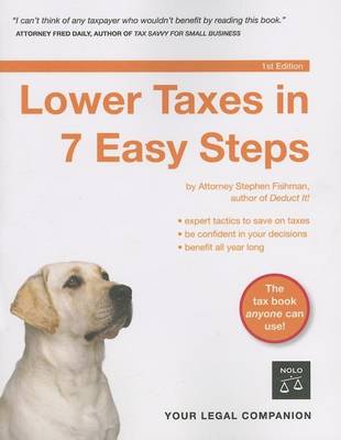 Book cover for Lower Taxes in 7 Easy Steps