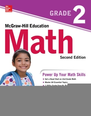 Book cover for McGraw-Hill Education Math Grade 2, Second Edition