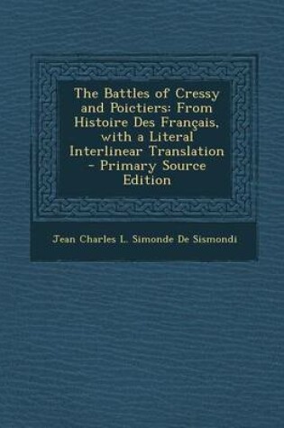 Cover of The Battles of Cressy and Poictiers