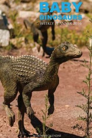 Cover of Baby Dinosaurs Weekly Planner 2016