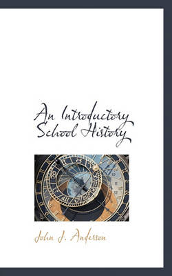 Book cover for An Introductory School History