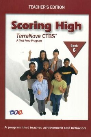 Cover of Scoring High on the Terra Nova CTBS, Teacher Edition, Grade 6