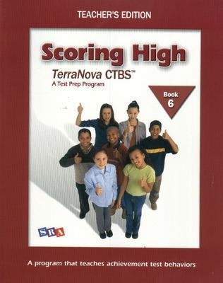 Cover of Scoring High on the Terra Nova CTBS, Teacher Edition, Grade 6