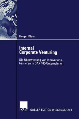 Book cover for Internal Corporate Venturing