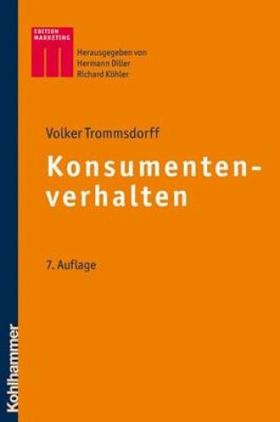 Cover of Konsumentenverhalten