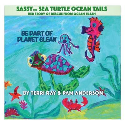 Book cover for Sassy the Sea Turtle Ocean Tails