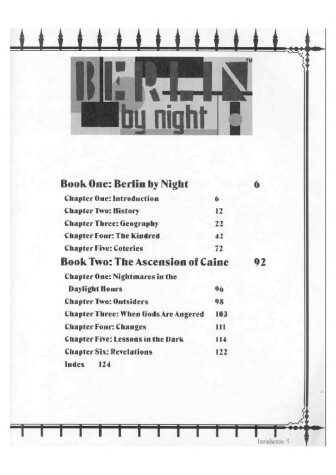 Book cover for Berlin by Night (Vampire: the Masquerade)