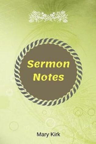 Cover of Sermon Notes