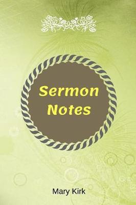 Book cover for Sermon Notes