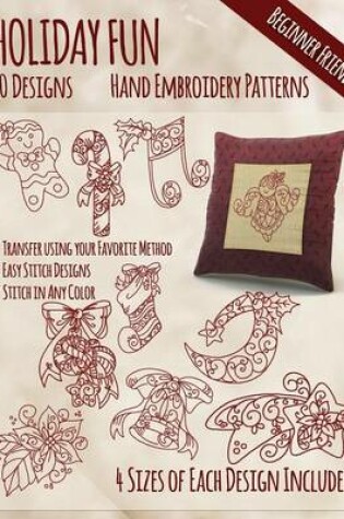Cover of Holiday Fun Hand Embroidery Patterns